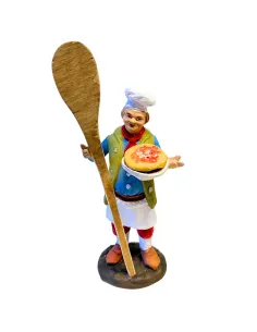 Pizzaiolo in terracotta 12 cm