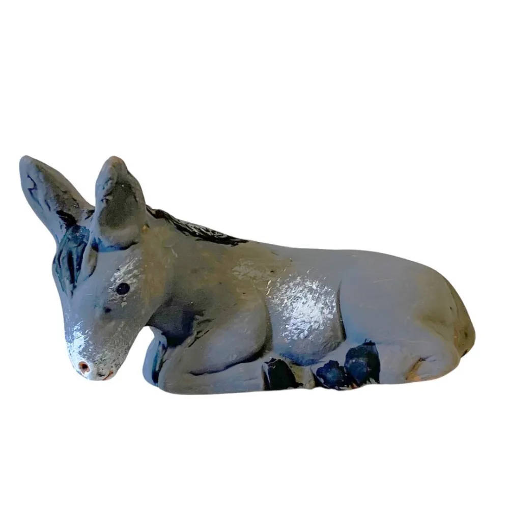 Terracotta Donkey for 7 cm Nativity Figures