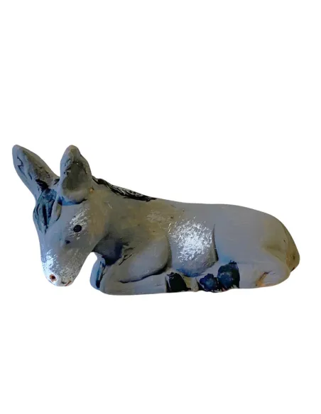 Terracotta Donkey for 7 cm Nativity Figures