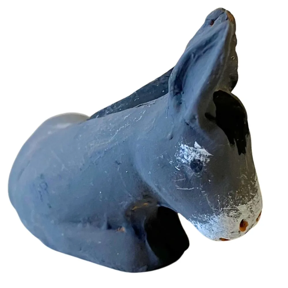 Terracotta Donkey for 7 cm Nativity Figures