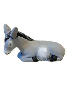 Asino in terracotta per statue da 10 cm