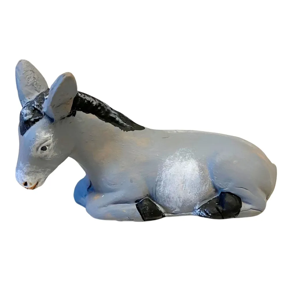 Terracotta Donkey for 10 cm Nativity Figures