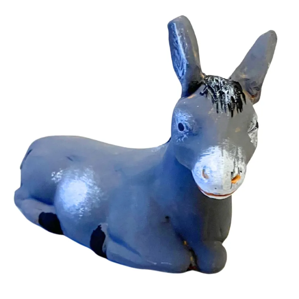 Terracotta Donkey for 12 cm Nativity Figures