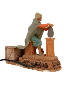 Vasaio Fontanini in movimento 20 cm 2