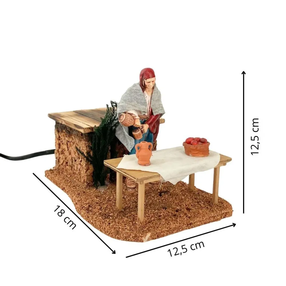 Animated 12 cm PVC Landi Innkeeper