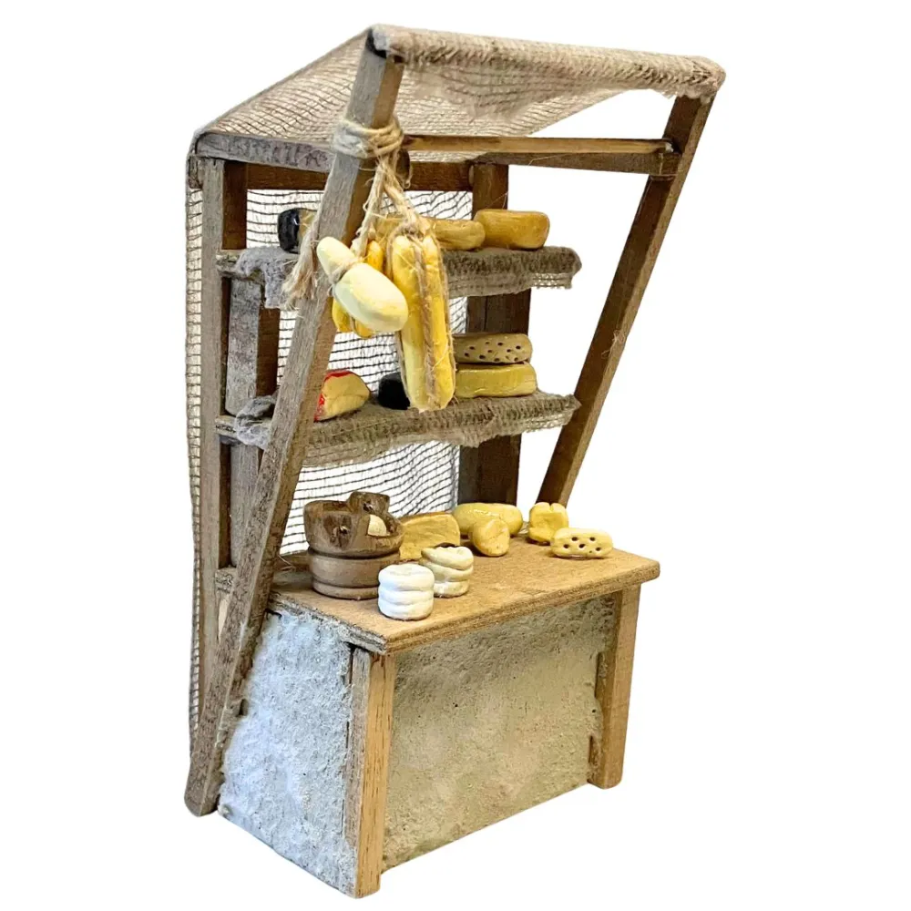 Cheese Stall for 10–15 cm Nativity Figures