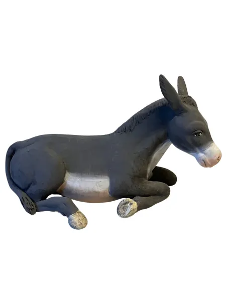 Asino in terracotta per statue da 25-30 cm