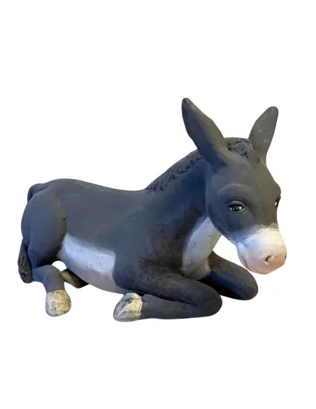 Asino in terracotta per statue da 25-30 cm
