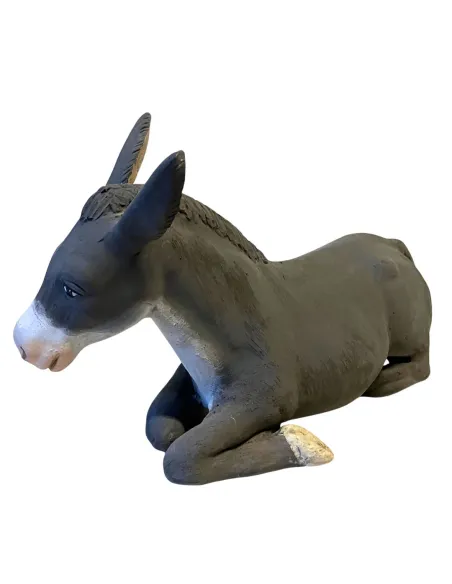 Asino in terracotta per statue da 25-30 cm