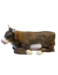 Bue in terracotta per statue da 25-30 cm 2