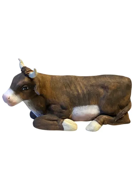 Bue in terracotta per statue da 25-30 cm