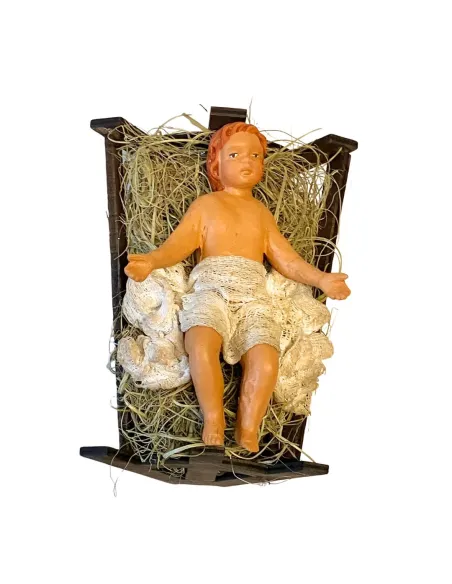 Set Natività 5 pezzi in terracotta 25 cm