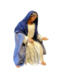 Terracotta Madonna for 25 cm Nativity Figures. 2