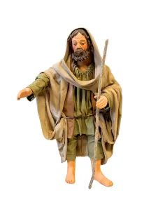 San Giuseppe in terracotta 25 cm