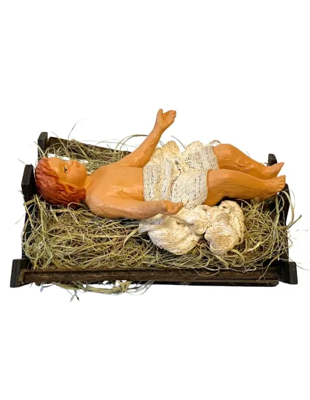 Terracotta Infant Jesus for 25 cm Nativity Figures