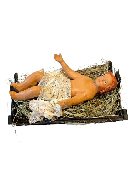 Gesù Bambino in terracotta per statue da 25 cm