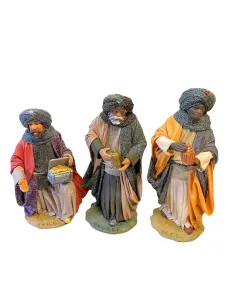 25 cm Terracotta Set of the Three Wise Men 2