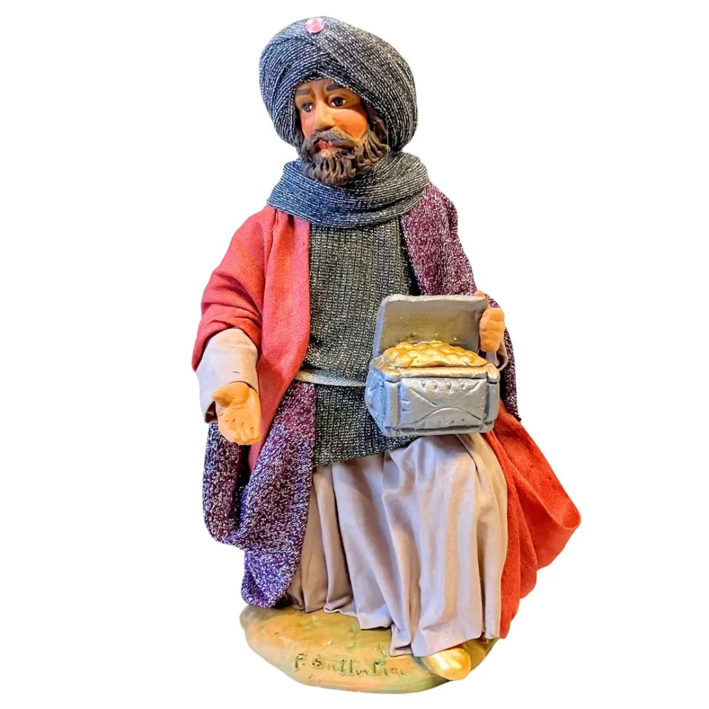 25 cm Terracotta Set of the Three Wise Men