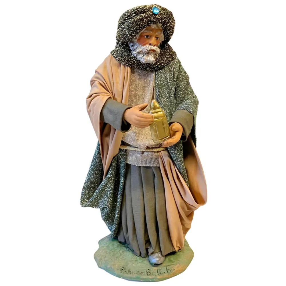 25 cm Terracotta Set of the Three Wise Men