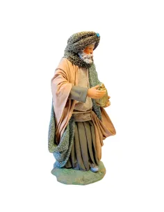 25 cm Terracotta Wise Man Bearing Frankincense 2