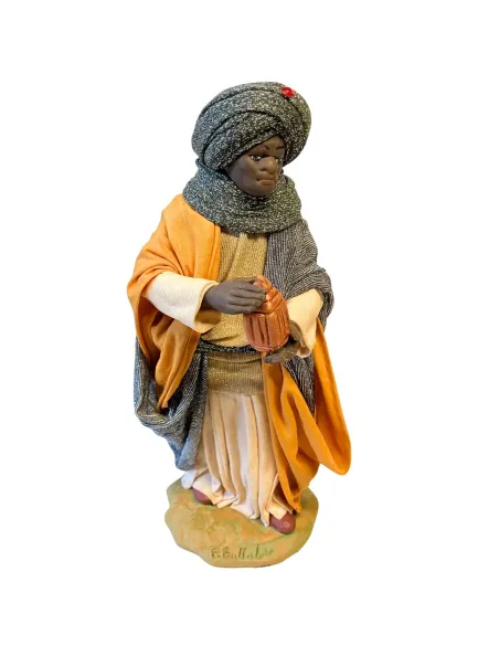 25 cm Terracotta Wise Man Bearing Myrrh