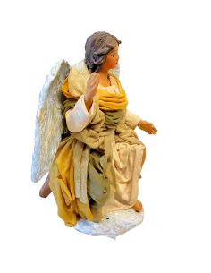 Angelo in terracotta per statue da 25 cm 2