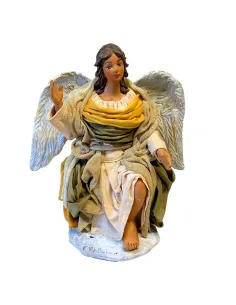 Angelo in terracotta per statue da 25 cm