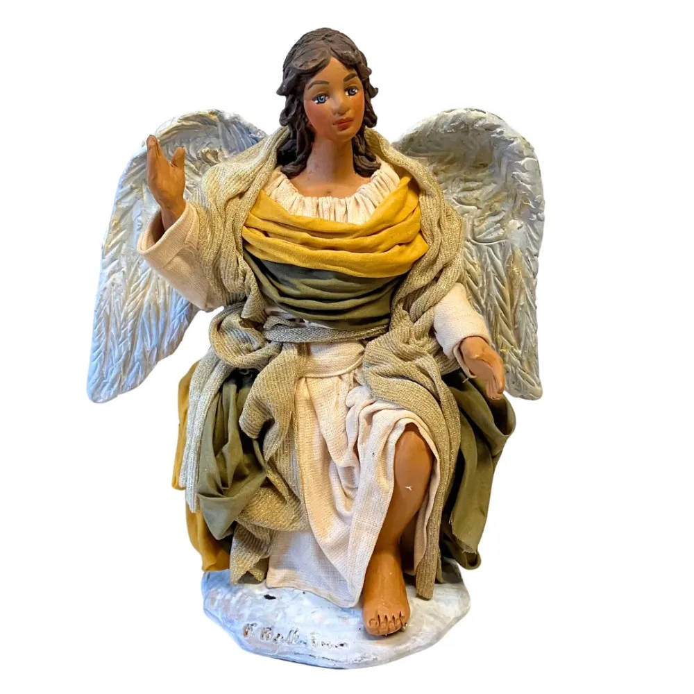 Terracotta Angel for 25 cm Nativity Figures