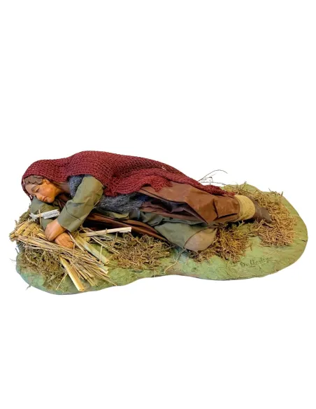 25 cm Terracotta Sleeping Man