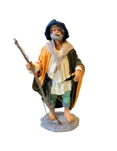 25 cm Terracotta Fisherman