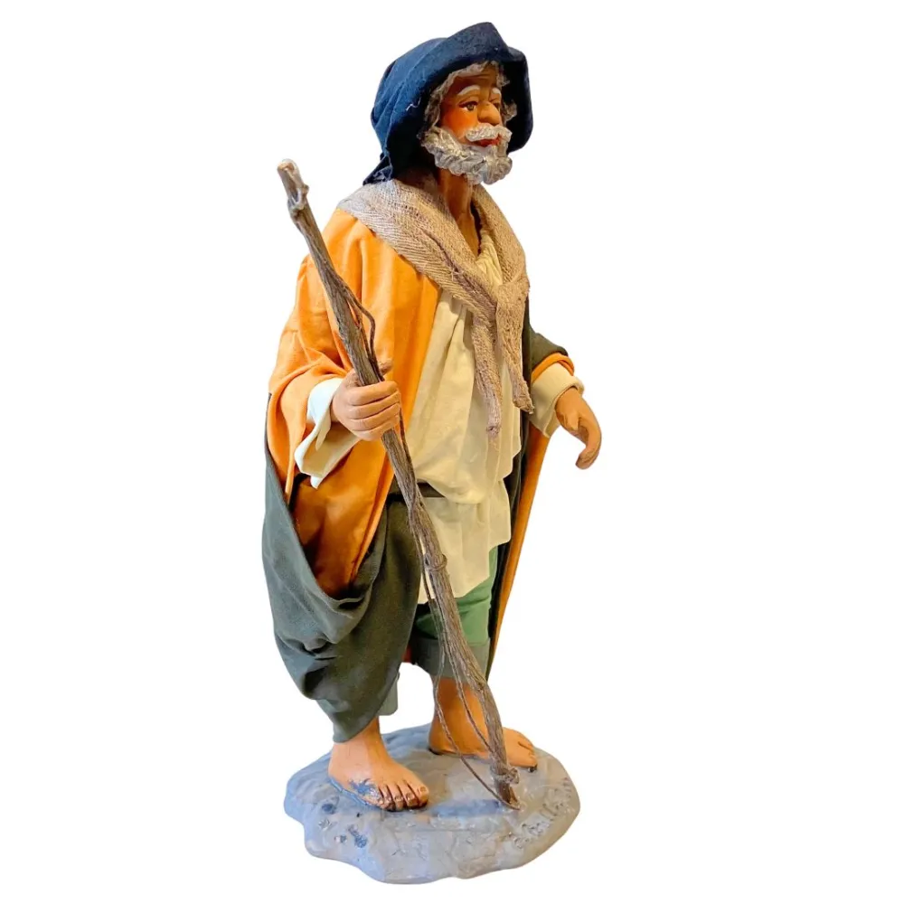 25 cm Terracotta Fisherman