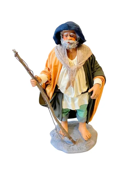 Pescatore in terracotta 25 cm