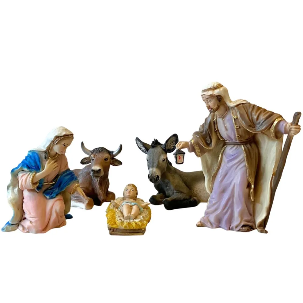 Nativity Set – 5 Pieces, Resin, 17 cm Series