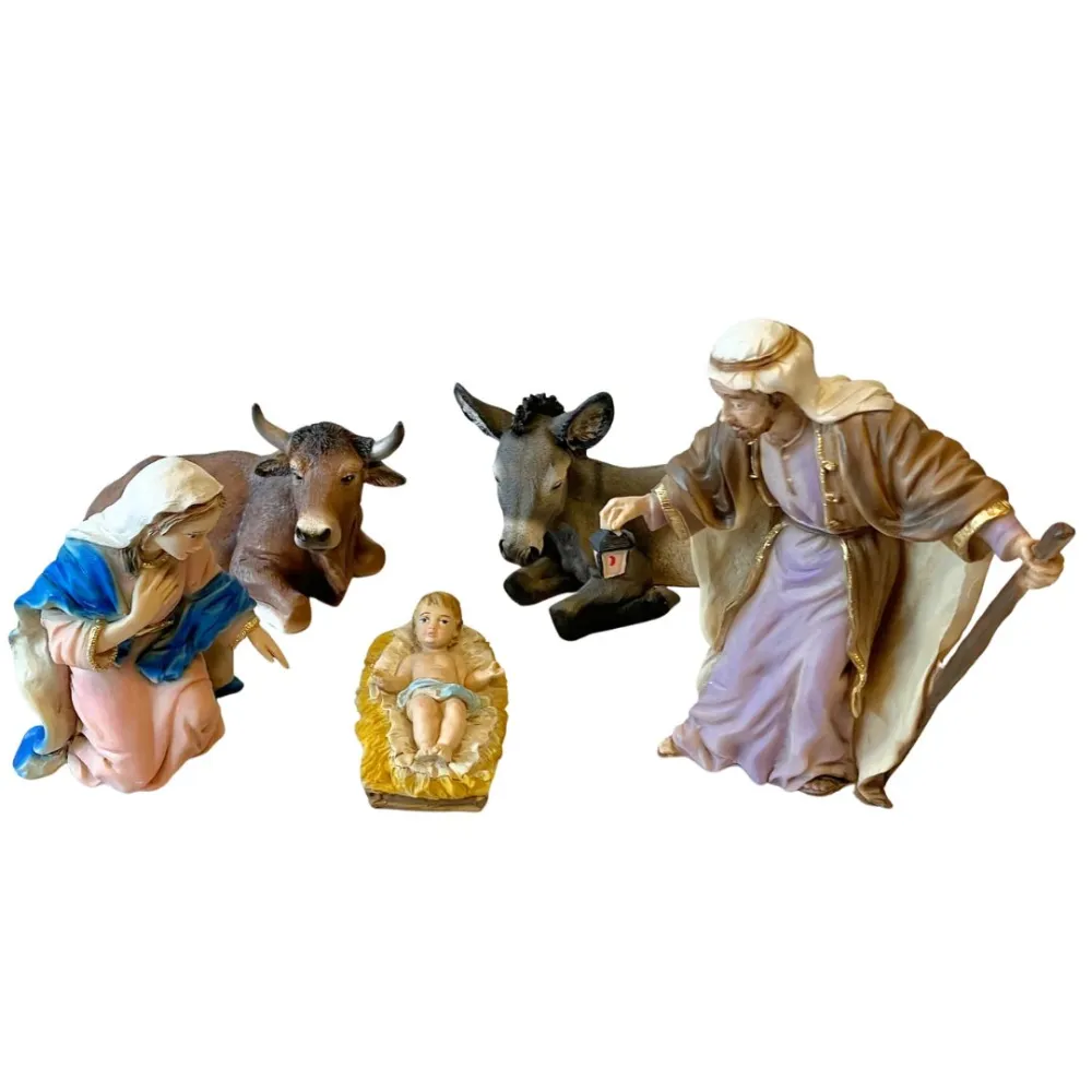 Nativity Set – 5 Pieces, Resin, 17 cm Series