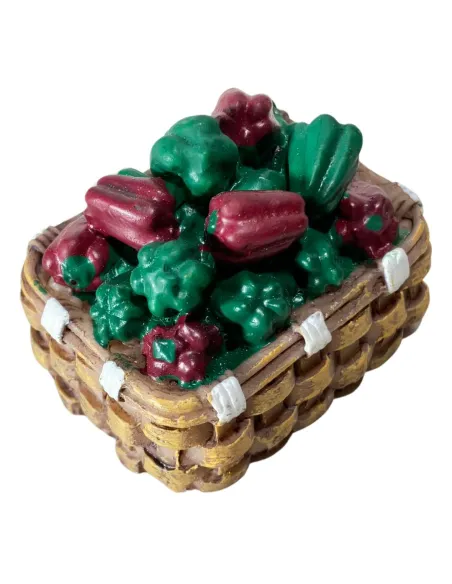 Set 6 ceste verdura e ortaggi per statue da 20-25 cm