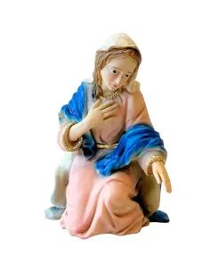 Madonna in resina per statue da 17 cm
