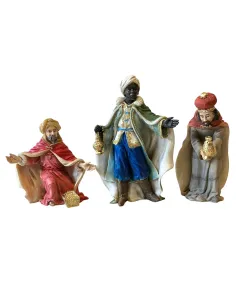 Three Wise Men Set – Resin, 17 cm Series