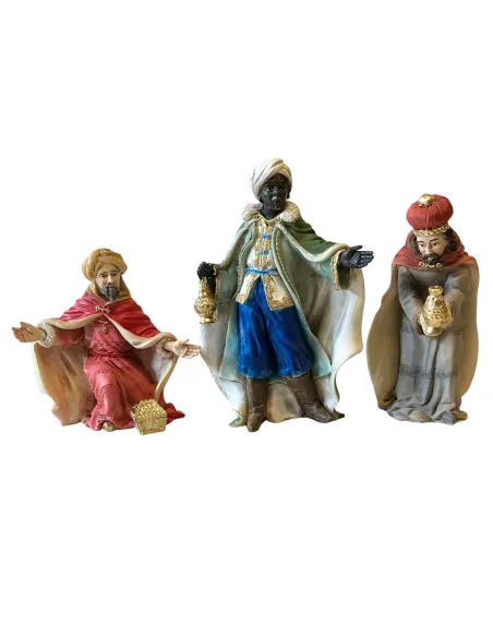 Three Wise Men Set – Resin, 17 cm Series