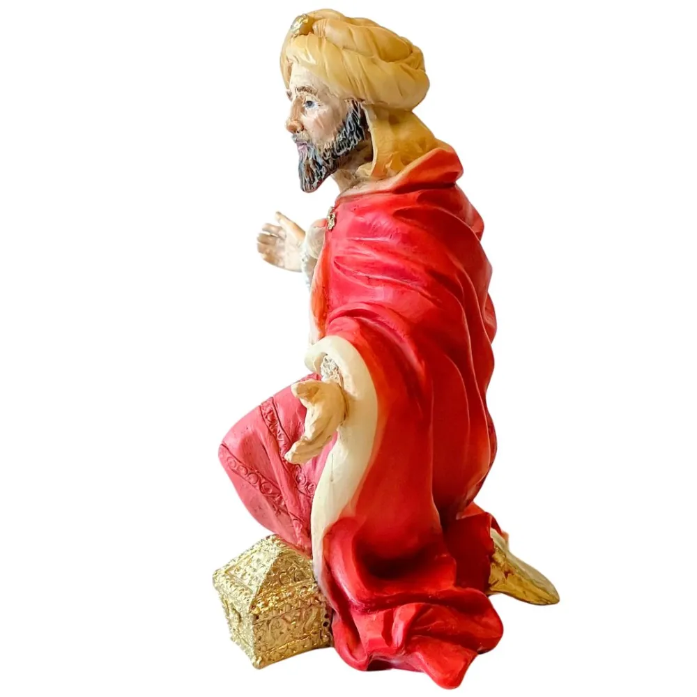 Wise Man with Gold – Resin, 17 cm Series