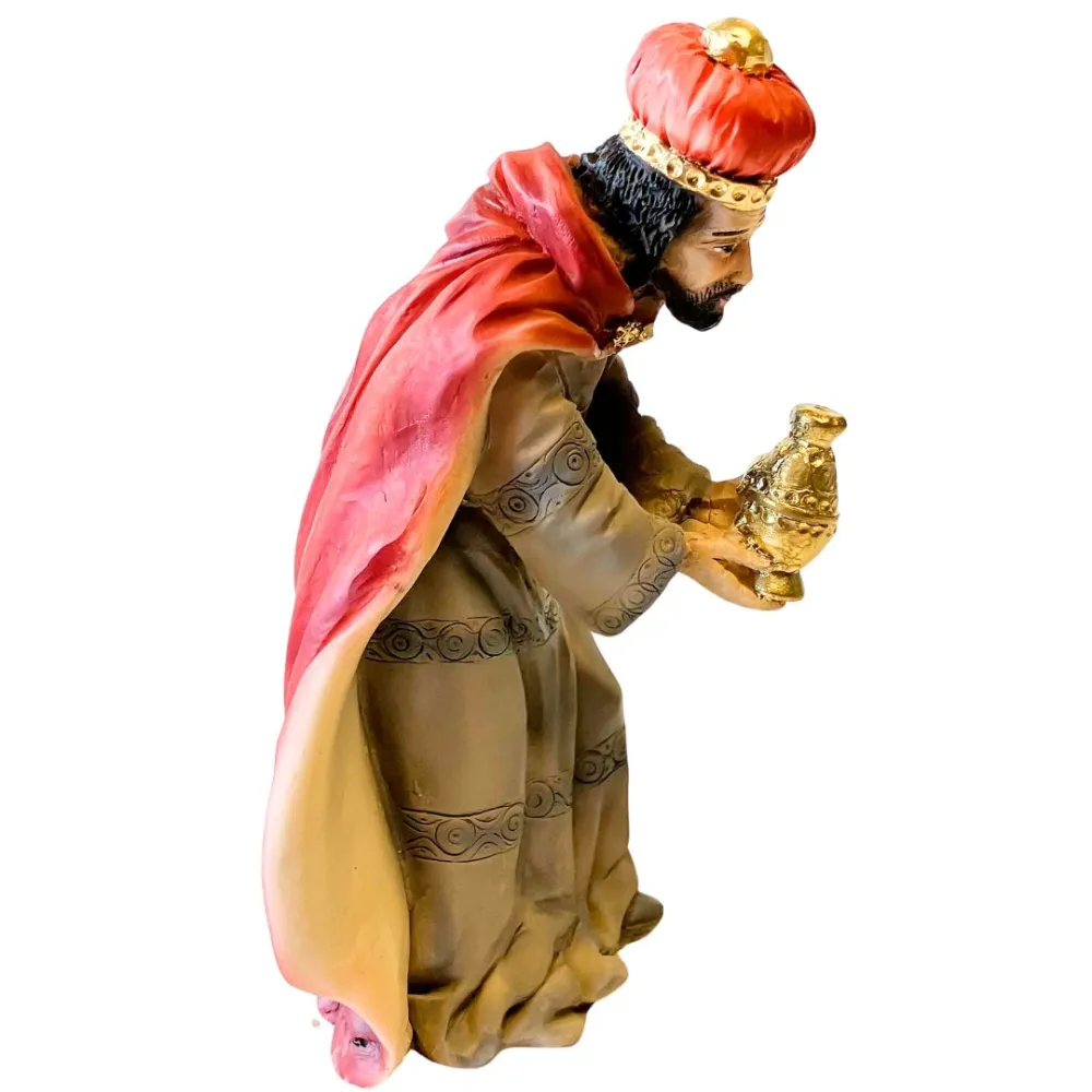 Wise Man with Myrrh – Resin, 17 cm Series