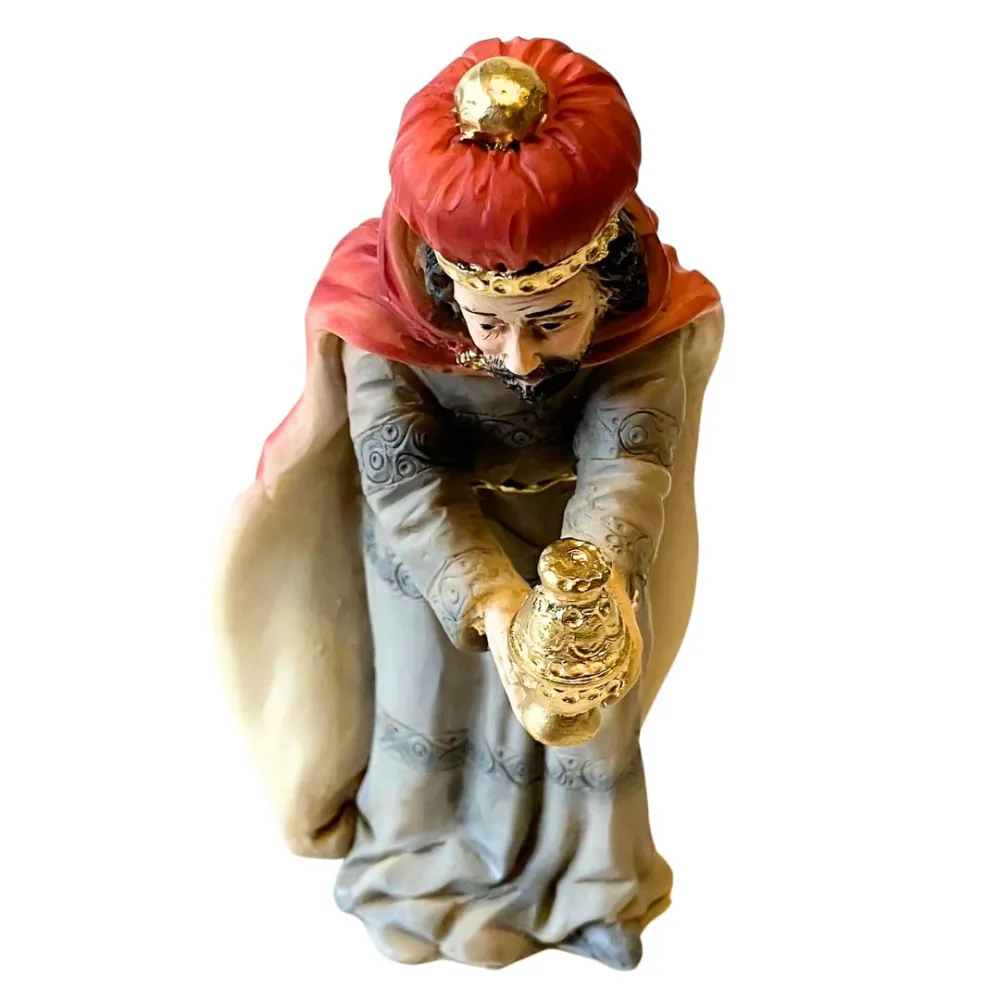 Wise Man with Myrrh – Resin, 17 cm Series