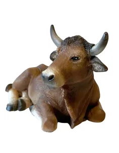 Bue in resina per statue da 15-20 cm 2
