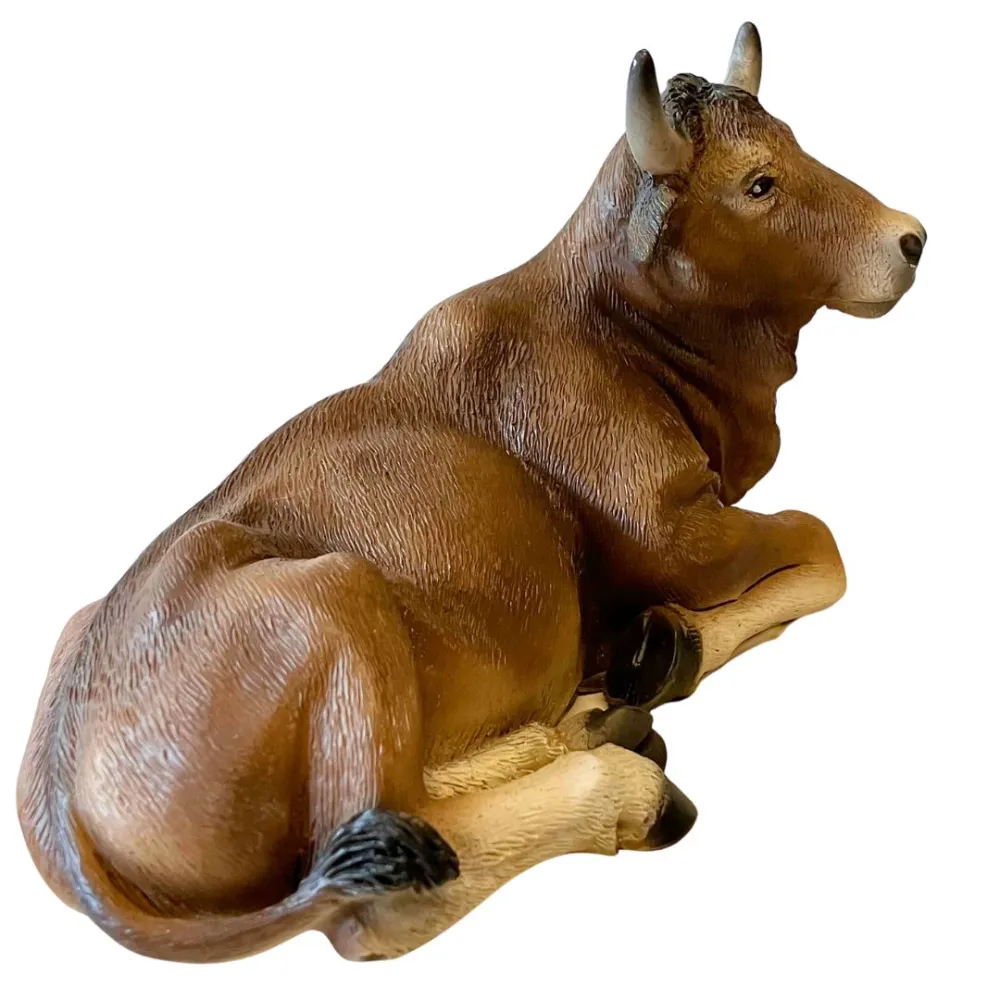 Resin Ox for 15–20 cm Nativity Figures