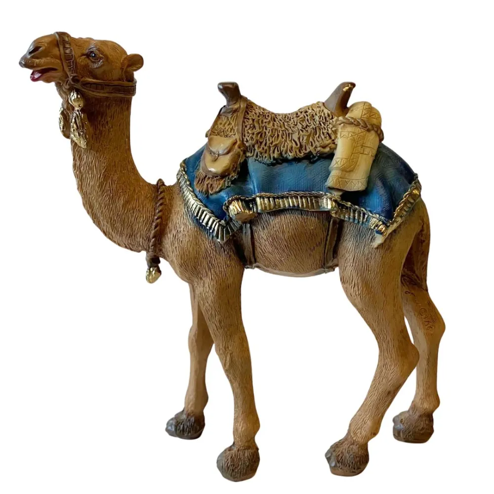 Standing Resin Camel for 15–20 cm Nativity Figures