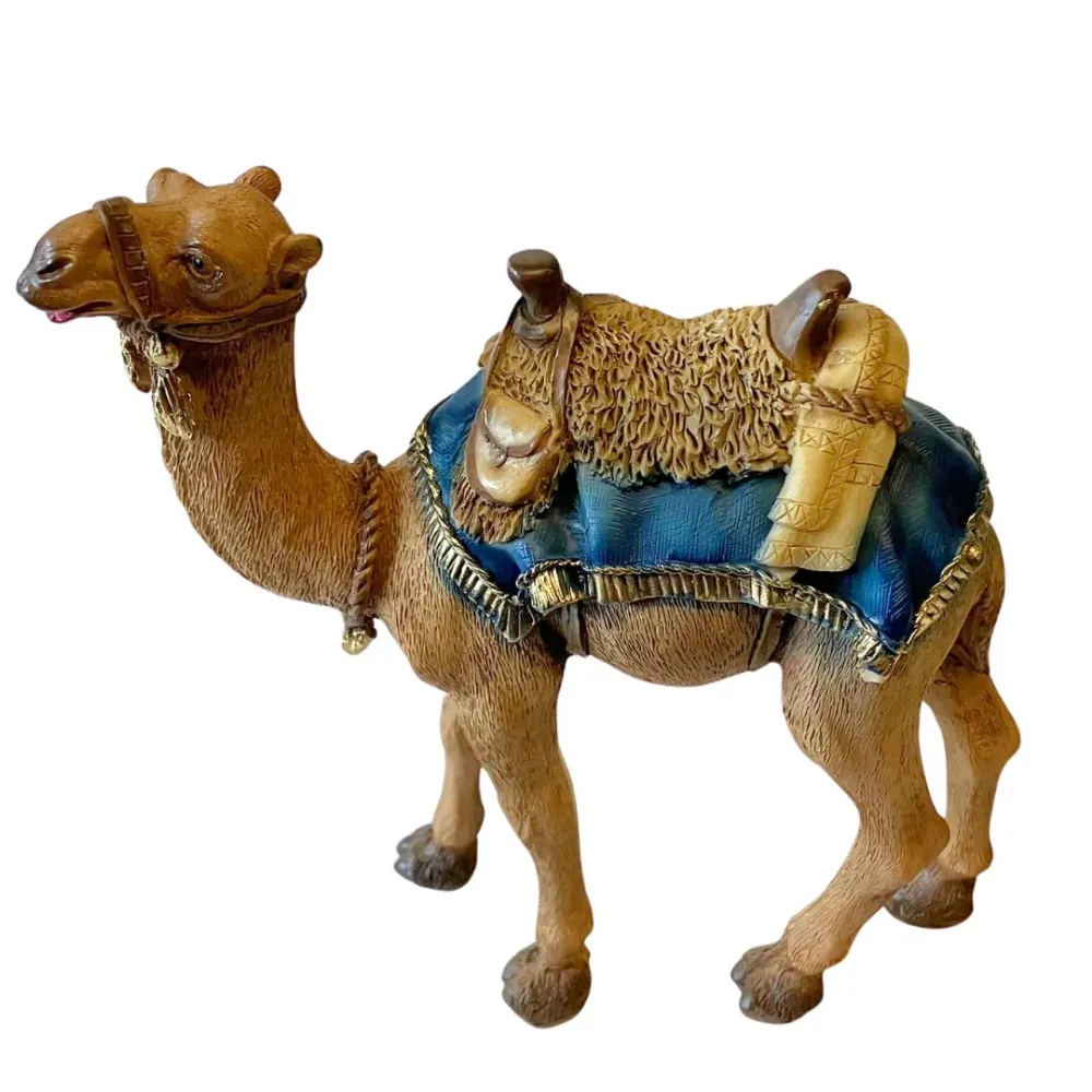 Standing Resin Camel for 15–20 cm Nativity Figures