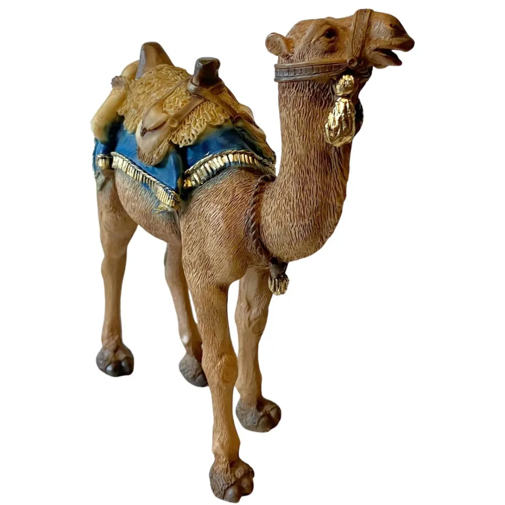 Standing Resin Camel for 15–20 cm Nativity Figures