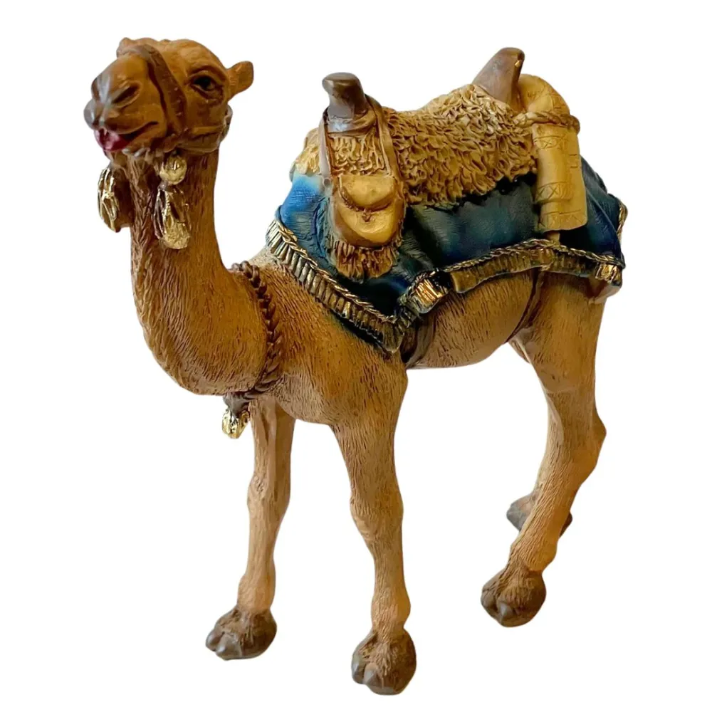 Standing Resin Camel for 15–20 cm Nativity Figures
