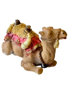 Seated Resin Camel for 15–20 cm Nativity Figures