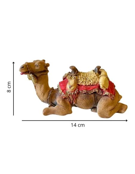 Seated Resin Camel for 15–20 cm Nativity Figures
