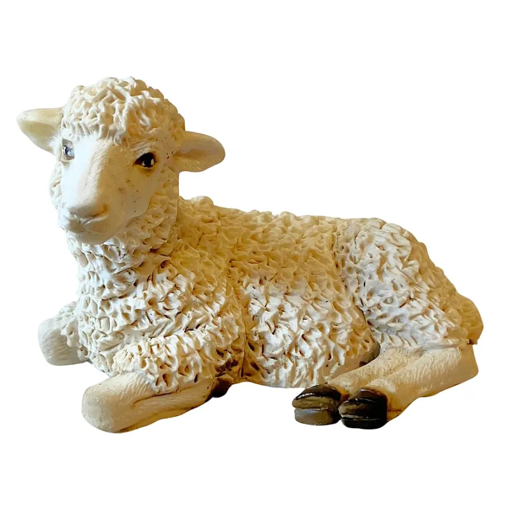 Resin Sheep for 15–20 cm Nativity Figures